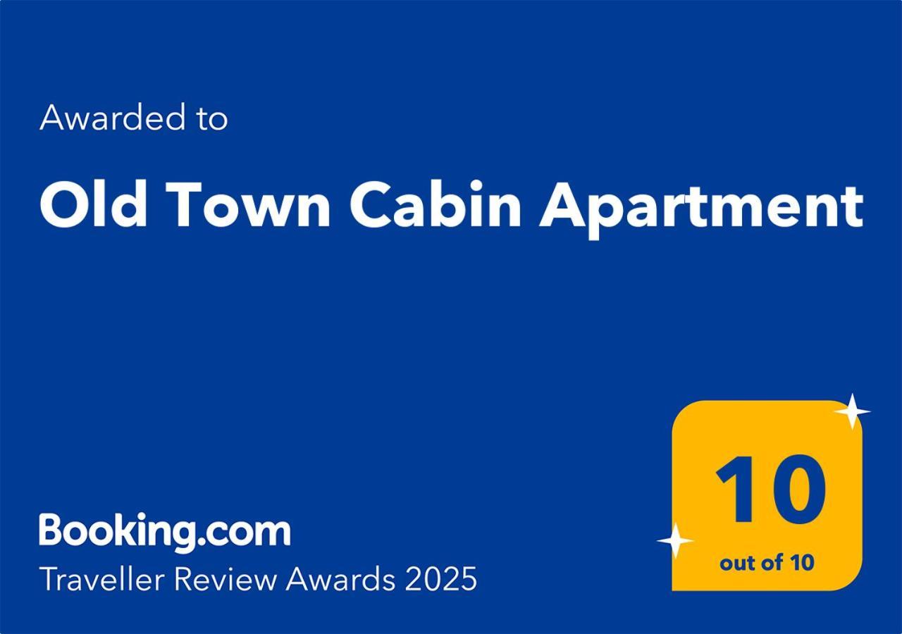 Old Town Cabin Apartment Загреб Екстер'єр фото